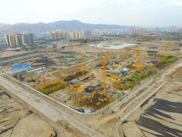 蘭州恒大山水城項(xiàng)目D、E地塊土石方工程施工